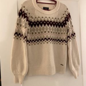 A&F Fair Isle Sweater